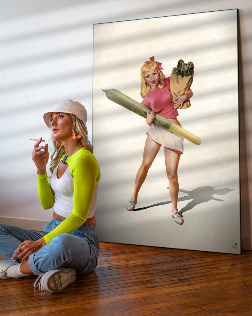 10 Trippy Weed Art & Logo Design Trends for 420 Pixels Shoppers