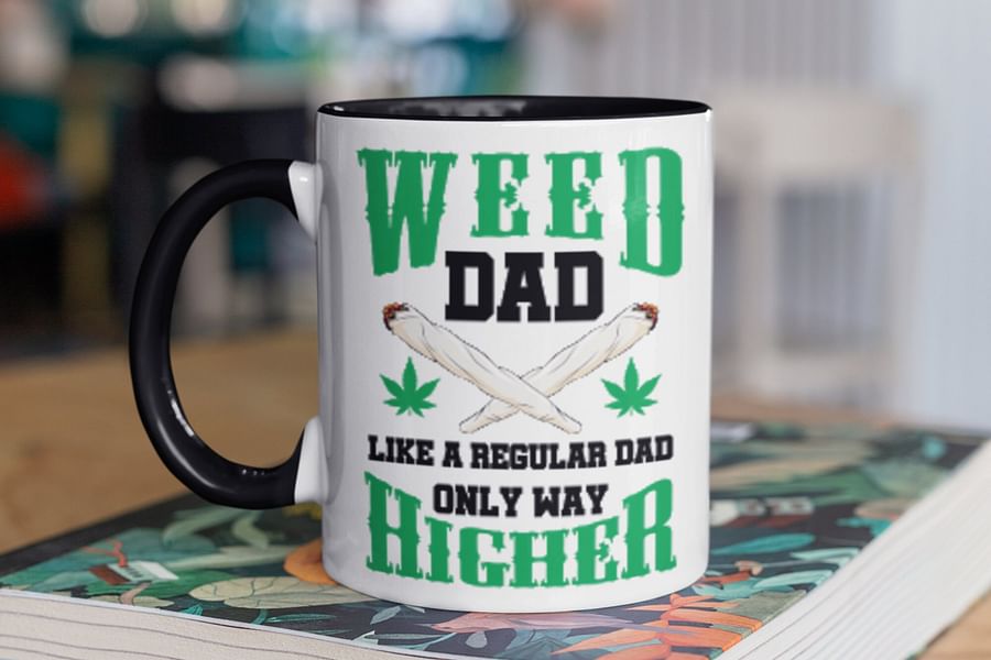 weed-themed mugs DIY