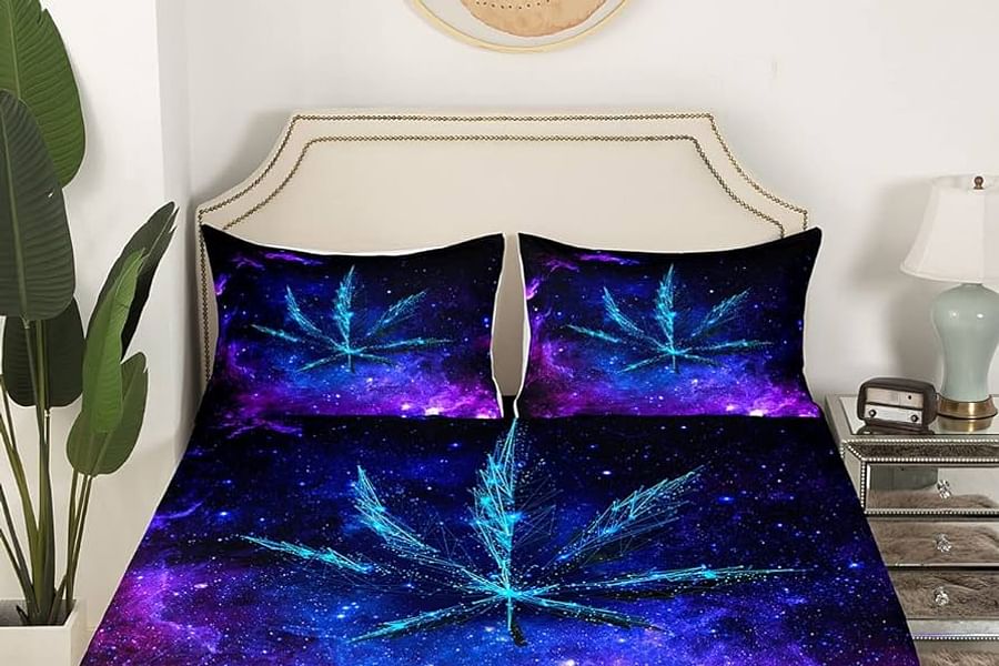 galaxy weed bedding