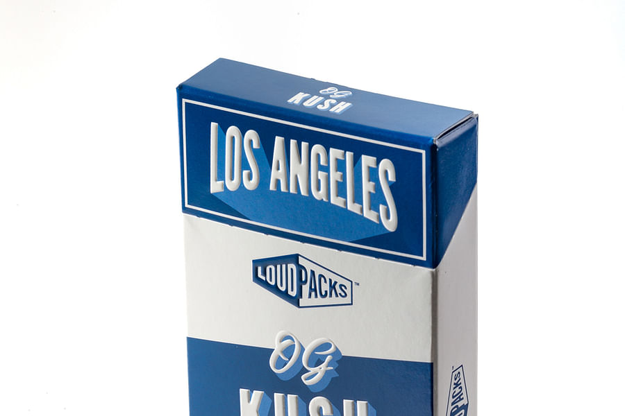 bold cannabis packaging design