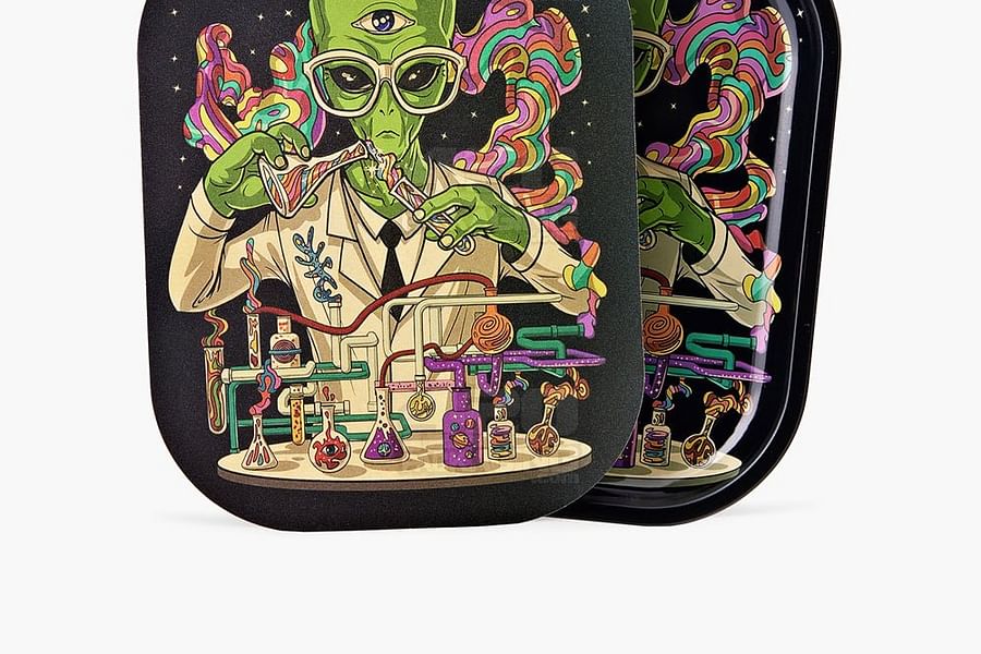 decorative weed tray cover