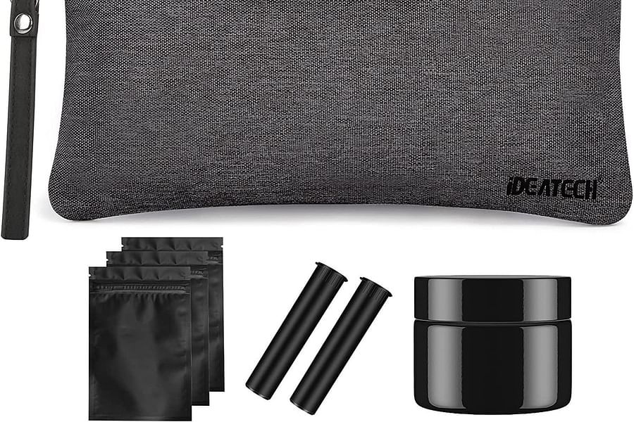 smell proof stash bag