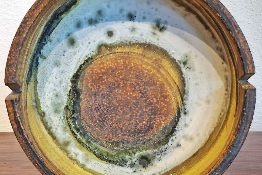 unique artistic ashtray