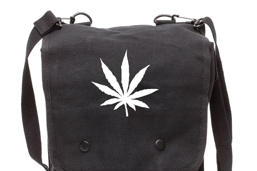 designer weed satchel