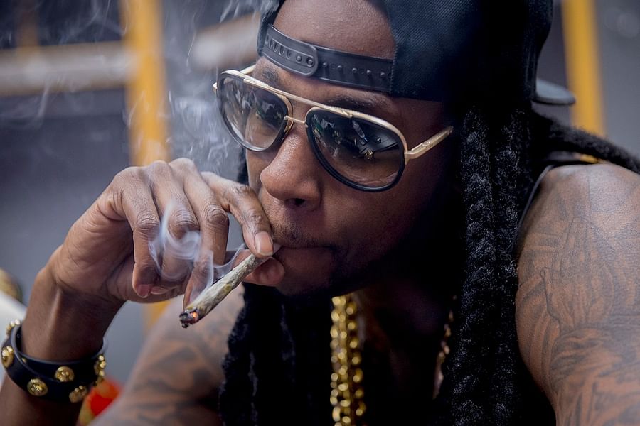 Lil Wayne weed motif clothing