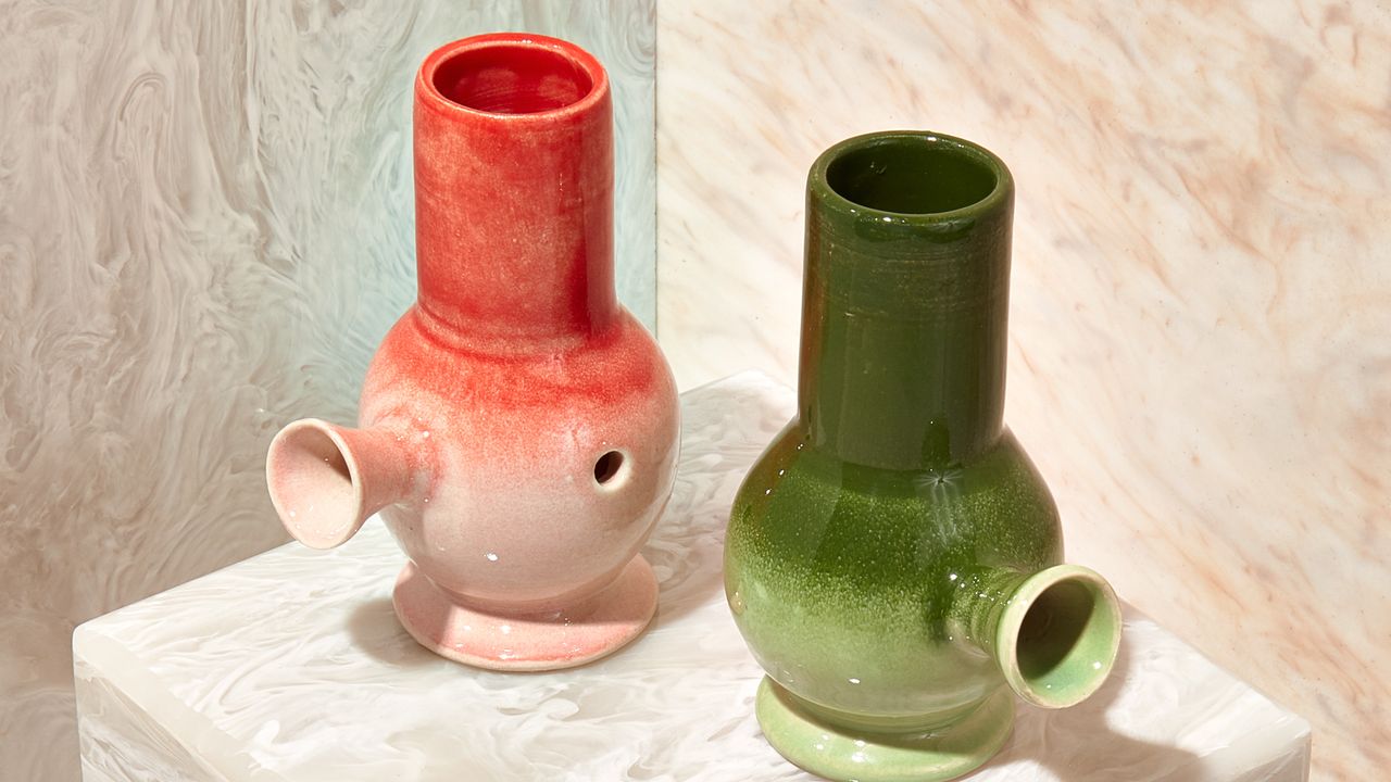 luxury weed print scarf