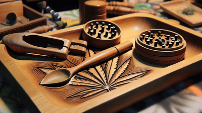 DIY Weed Tray Sets: Combining Art and Utility with Homemade Craft
