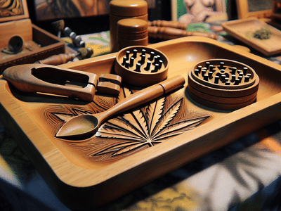 DIY Weed Tray Sets: Combining Art and Utility with Homemade Craft