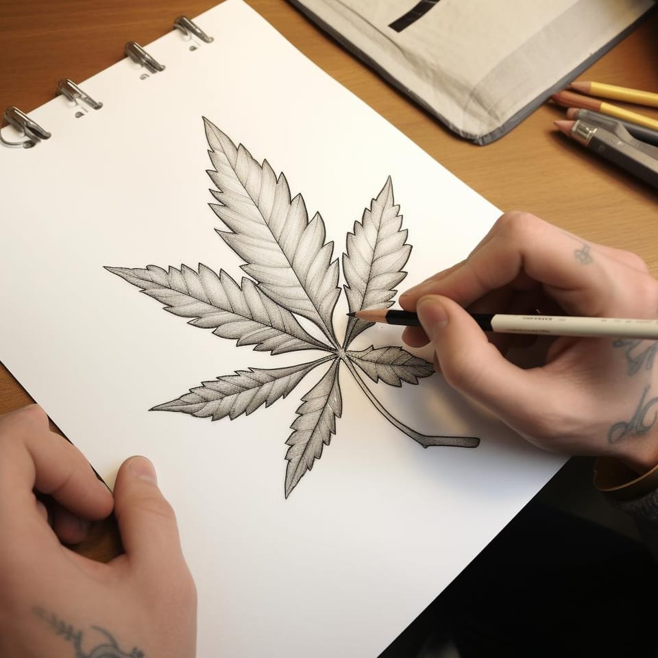 Easy Guide to Drawing Your Own Weed Tattoo: Unleashing the Inner Artist