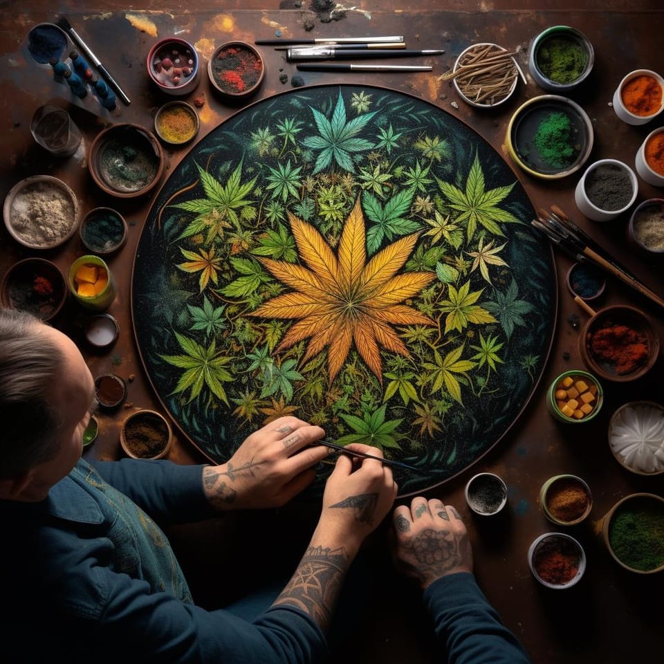 Uncovering the Symbolism Behind Weed Leaf Art: A Deeper Look